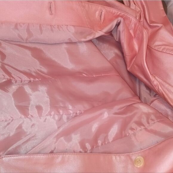 David Benjamin Vintage Pink Iridescent Leather Suit (NO HAT!) - Picture 13 of 13